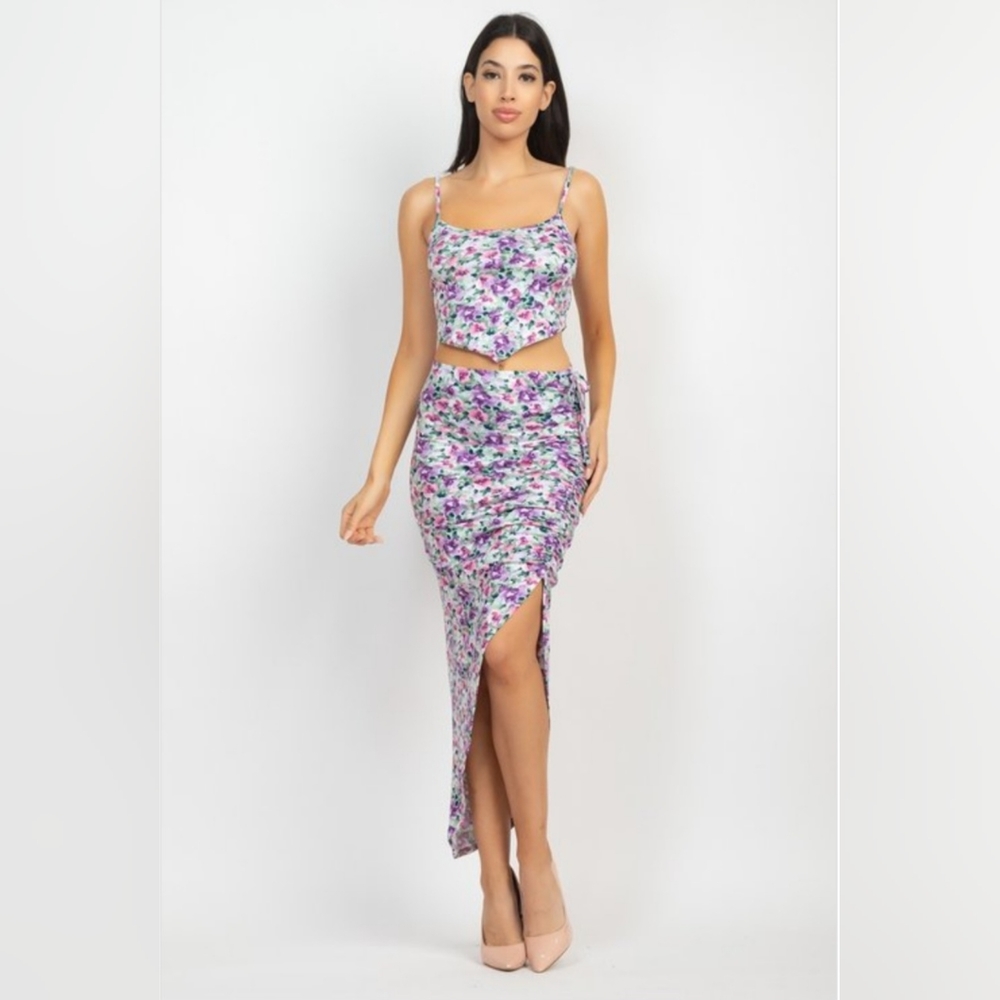 Floral Two Piece Set